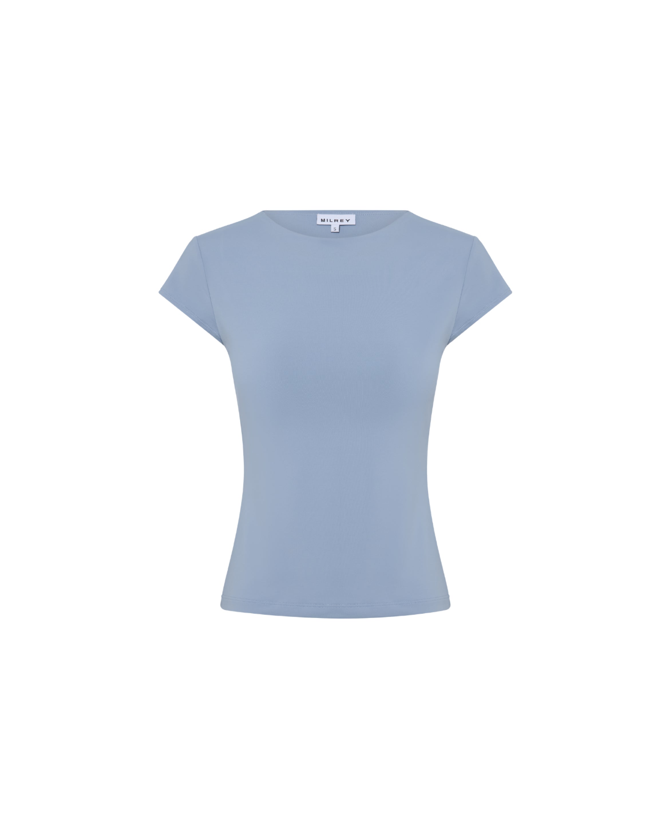 Darla Cap Sleeve - Washed Blue