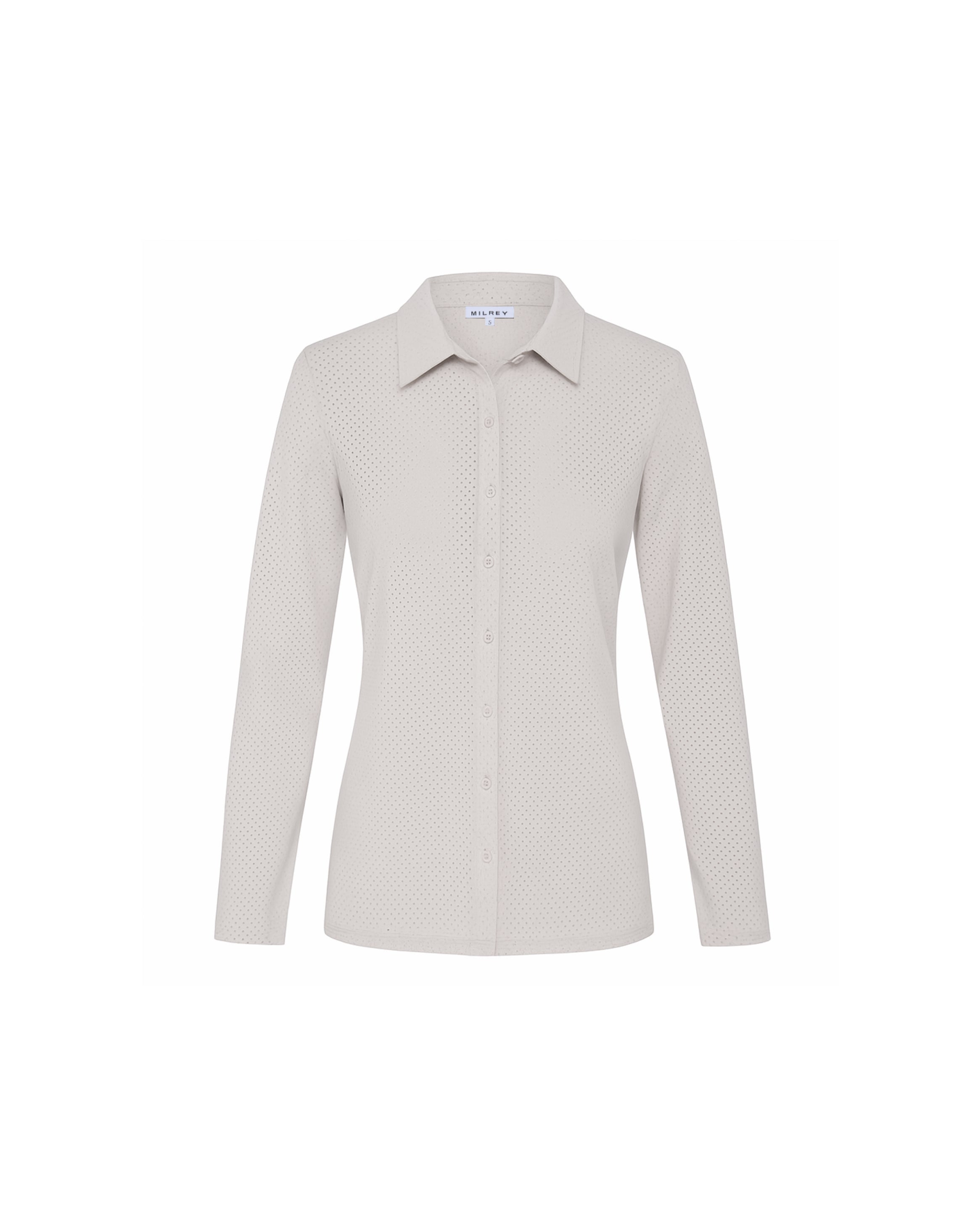Callie Blouse Long Sleeve - Stone (Pre-order & save) | Milrey