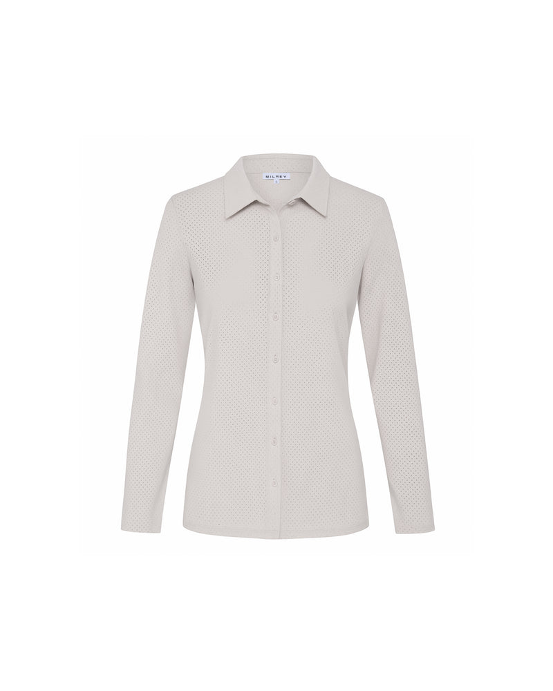 Callie Blouse Long Sleeve - Stone