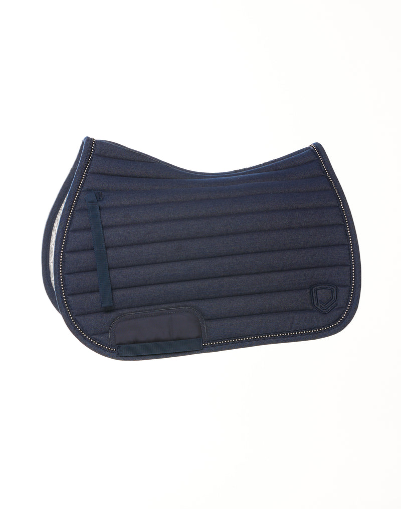 Dark Denim Saddle Pad - Show Jumping / AP
