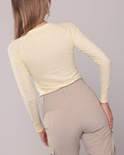 Ela Seamless Long Sleeve - Buttercup
