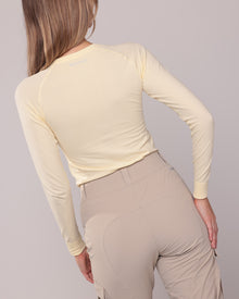 Ela Seamless Long Sleeve - Buttercup