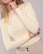Ela Seamless Long Sleeve - Buttercup