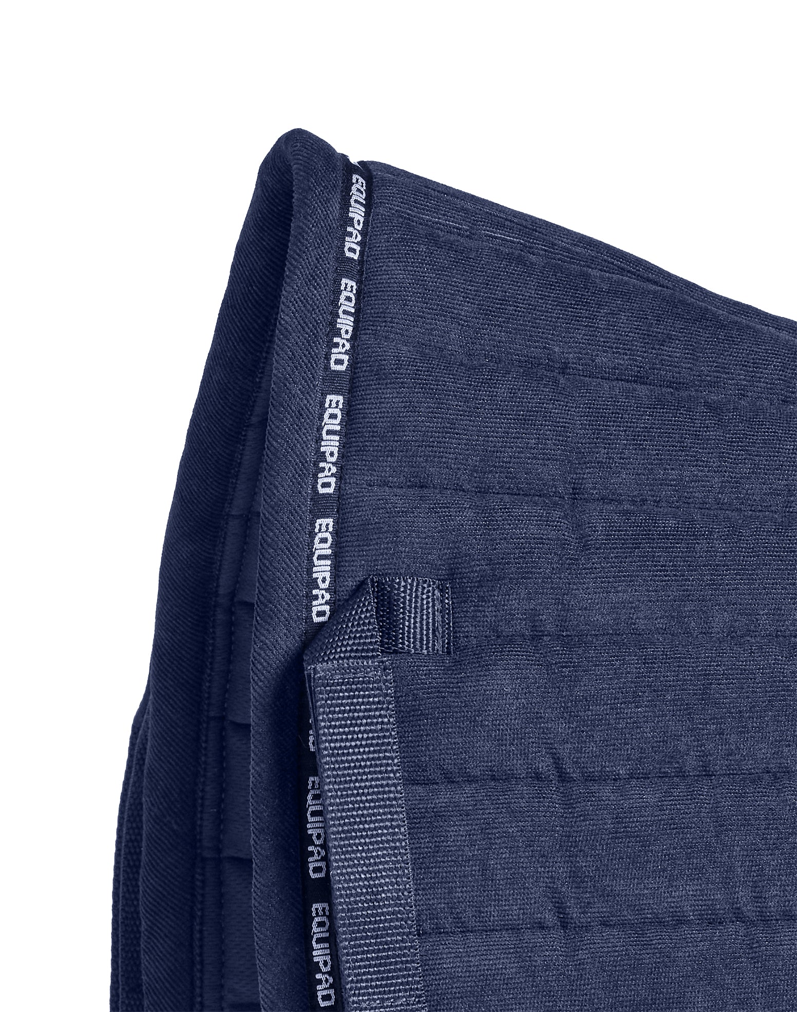 Corduroy Dressage Saddle Pad - Navy