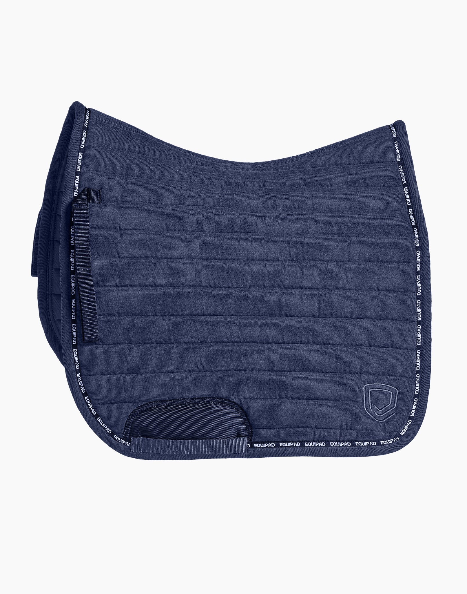 Corduroy Dressage Saddle Pad - Navy