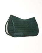 Night Green Corduroy Saddle Pad - Show Jumping / AP