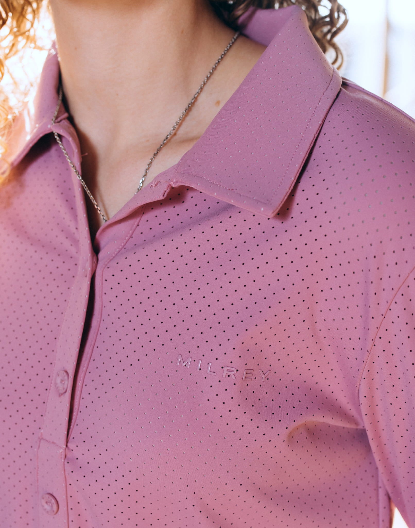 Callie Blouse Long Sleeve - Rose Pink