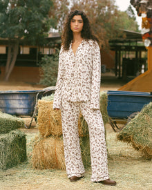 Countryside Toile Long Sleeve Pyjama Set (Coming Soon)