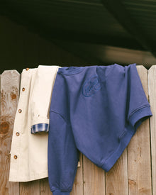 Rope Embroidery Milrey Sweatshirt - Navy (Coming Soon)