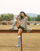 Striped Rugby Jersey - Brown & Cream (Coming Soon)