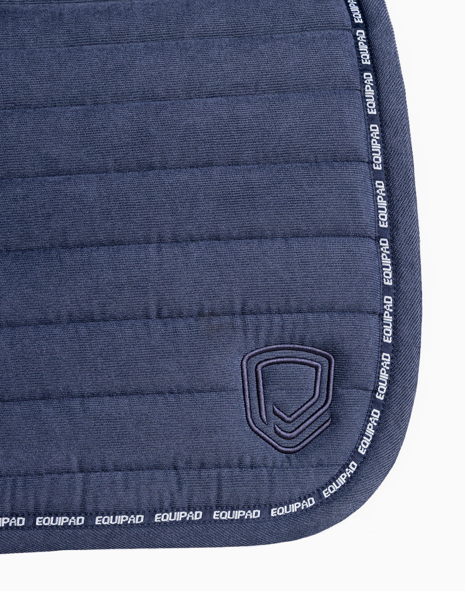 Corduroy Dressage Saddle Pad - Navy