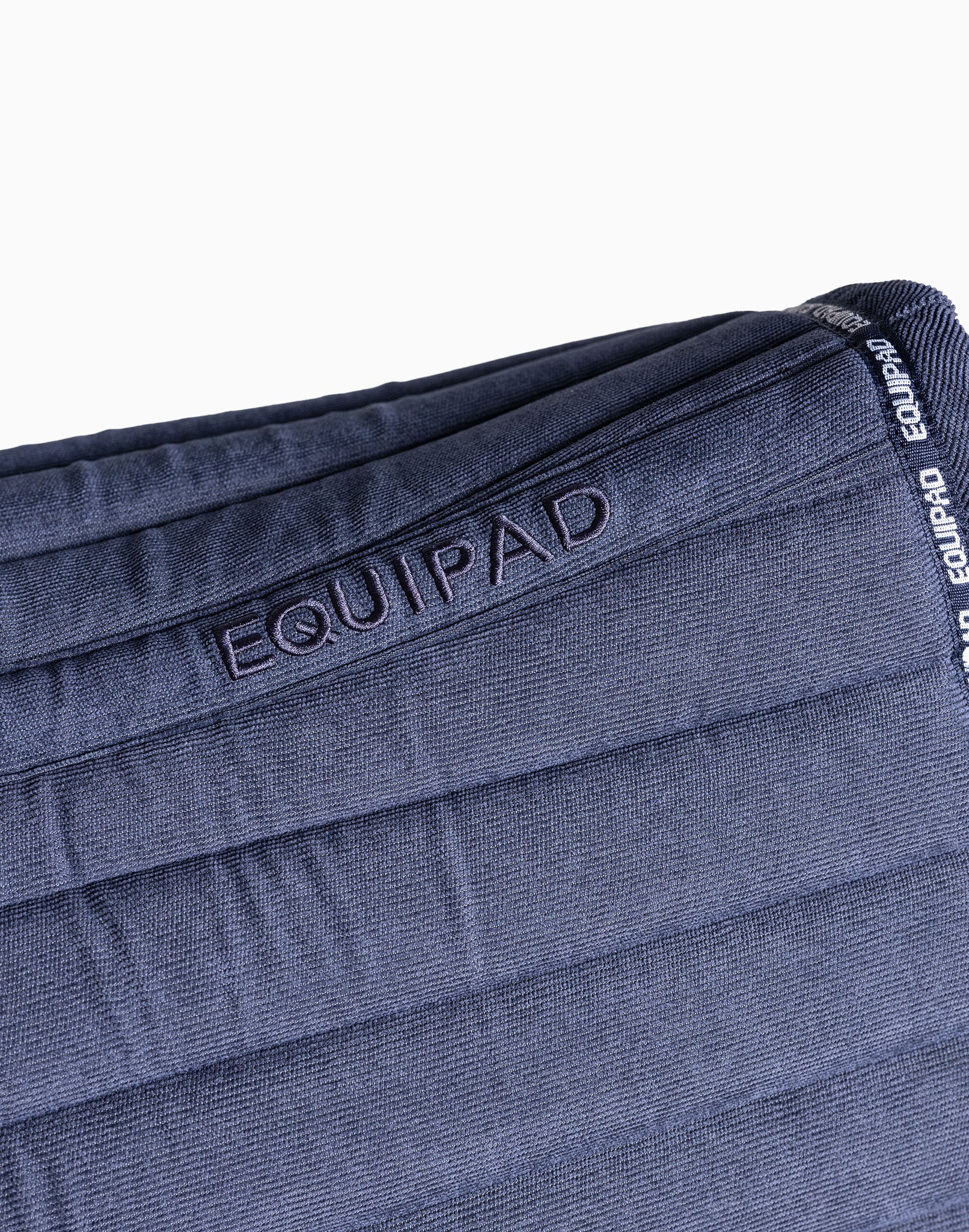 Corduroy Dressage Saddle Pad - Navy