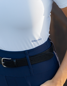 Short Sleeve Polo Shirt - Pale Blue