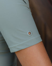 Short Sleeve Polo Shirt - Light Khaki