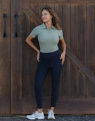 Short Sleeve Polo Shirt - Light Khaki