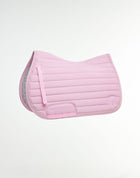 [DISC.] Rubie Pink Corduroy Saddle Pad - Show Jumping / AP