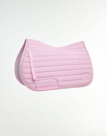 [DISC.] Rubie Pink Corduroy Saddle Pad - Show Jumping / AP