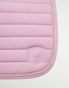 [DISC.] Rubie Pink Corduroy Saddle Pad - Dressage