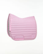 [DISC.] Rubie Pink Corduroy Saddle Pad - Dressage