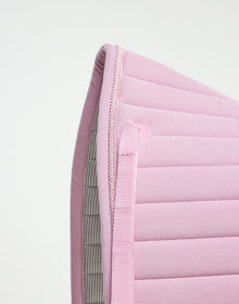 [DISC.] Rubie Pink Corduroy Saddle Pad - Dressage