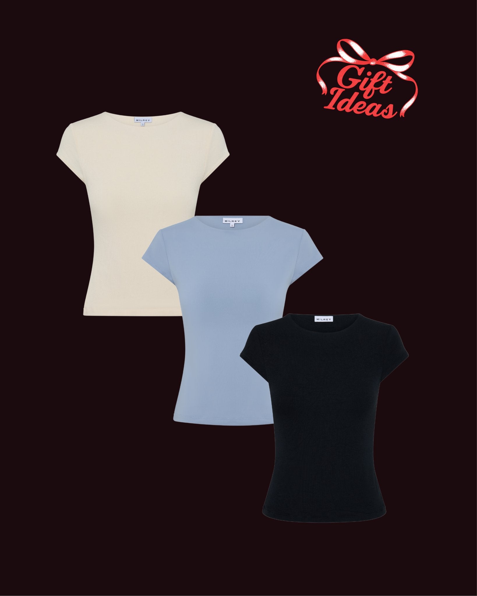 Cap Sleeve Tops - Bundle (3 pack)